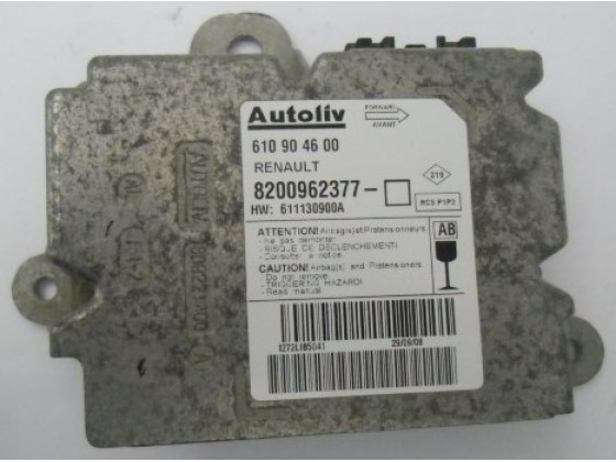 Centralina Airbag Renault Scénic ca126